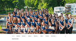 Desktop Screenshot of greatbayrowing.org