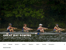 Tablet Screenshot of greatbayrowing.org